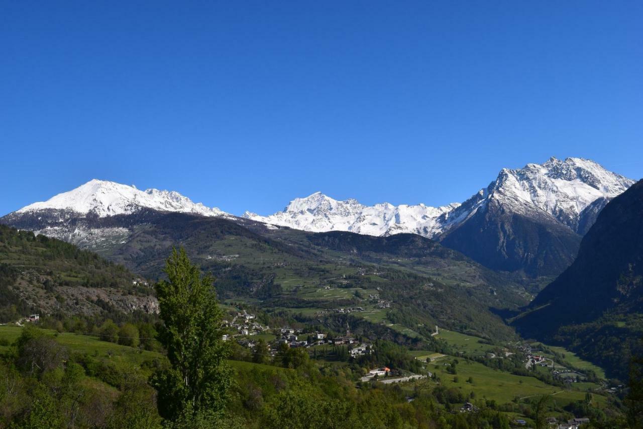 Coeur De Montagne Lägenhet Gignod Exteriör bild